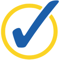 A image of a cartoon checkmark